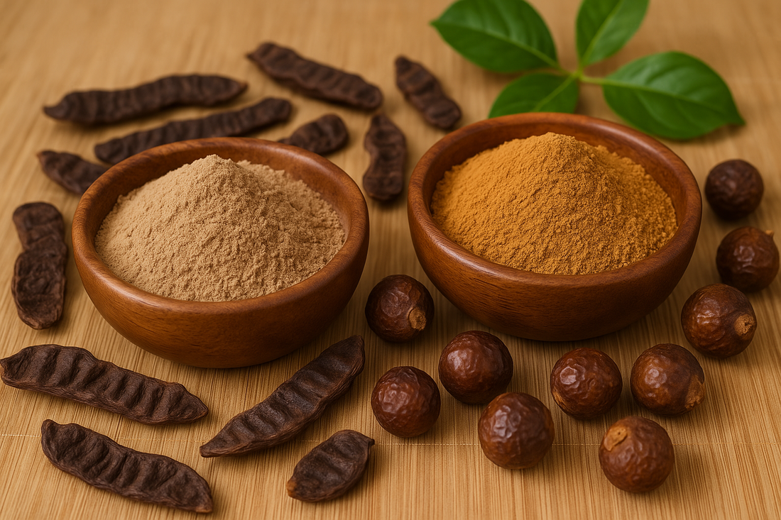 Nature’s Bounty: Rediscovering the Gifts of Shikakai and Aritha for Hair and Skin Care
