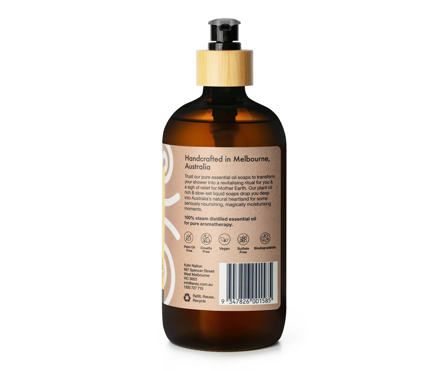 Lemon Myrtle Hand & Body Wash 500ml