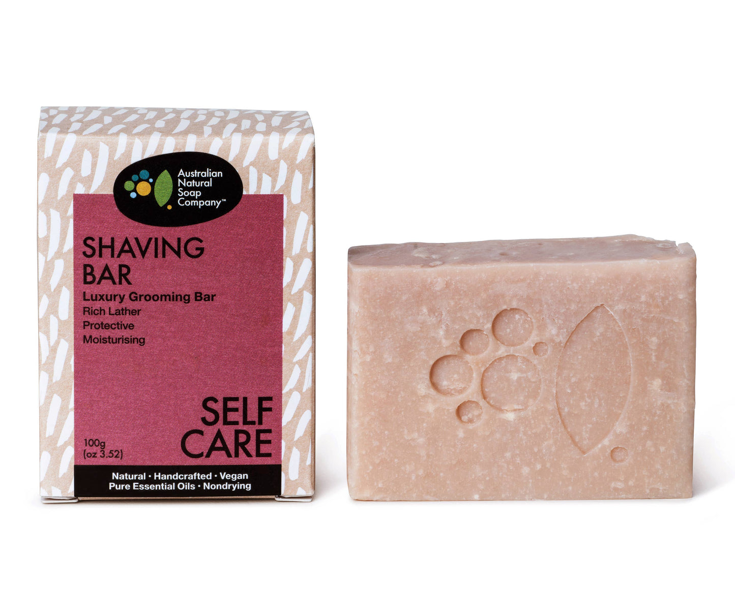 Solid Shaving Soap Bar 100g | Australian Natural Soap