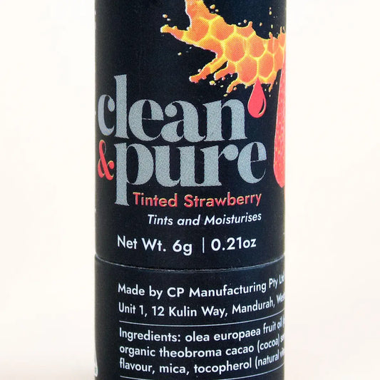 Go Plastic Free Tinted Strawberry Lip Balm 6.0g