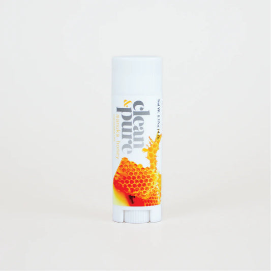 Australian-made beeswax lip balm with Manuka honey