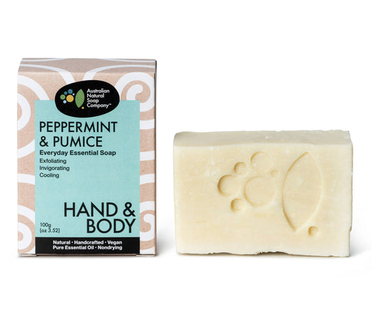 Peppermint and Pumice Soap 100g