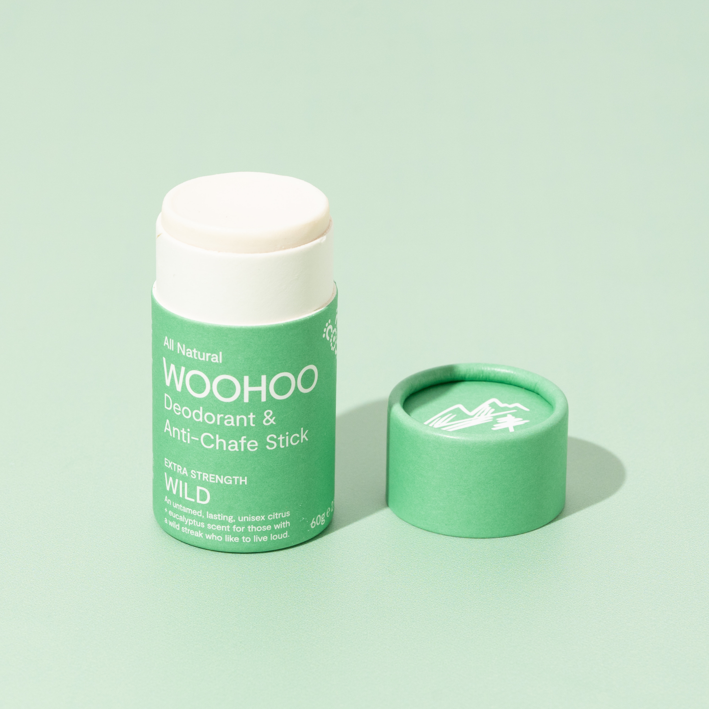 Woohoo Deodorant & Anti-Chafe Stick (Wild) 60g