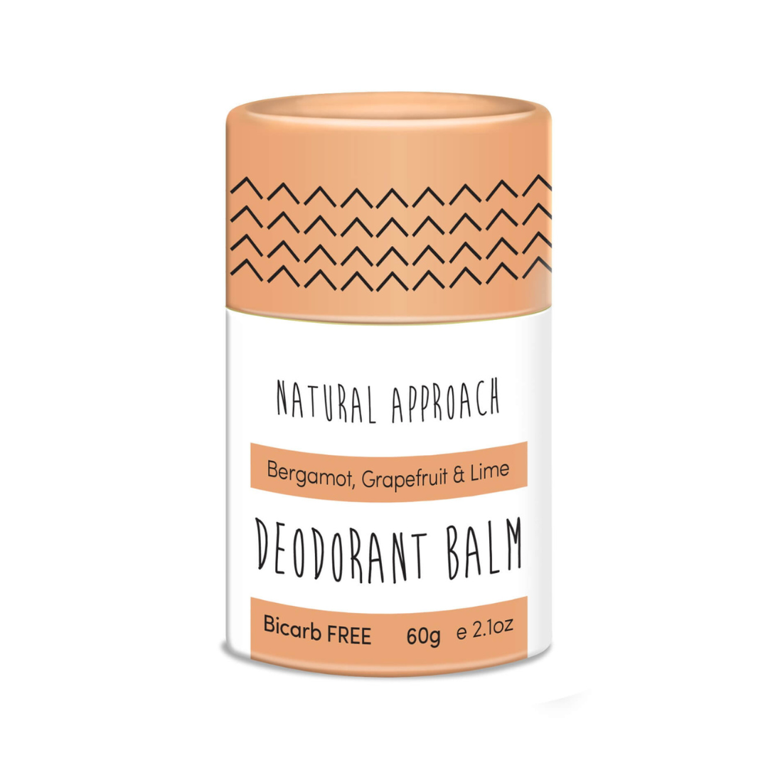 Bicarb Free Deodorant Tube - Bergamot, Grapefruit, & Lime