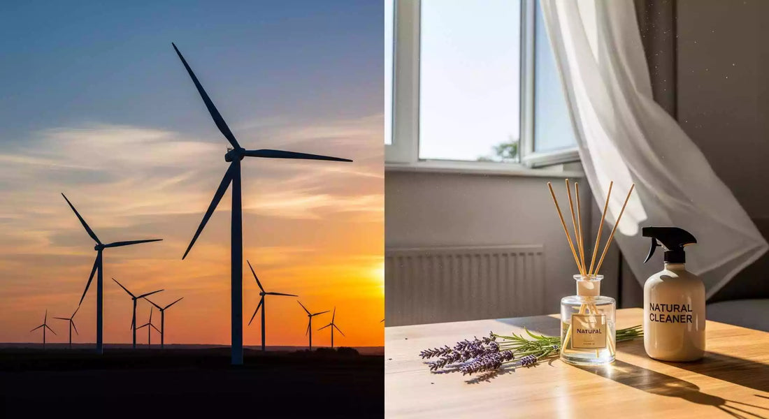 Wind Energy & Clean Living | Natural Home Fragrance for a Healthier Life