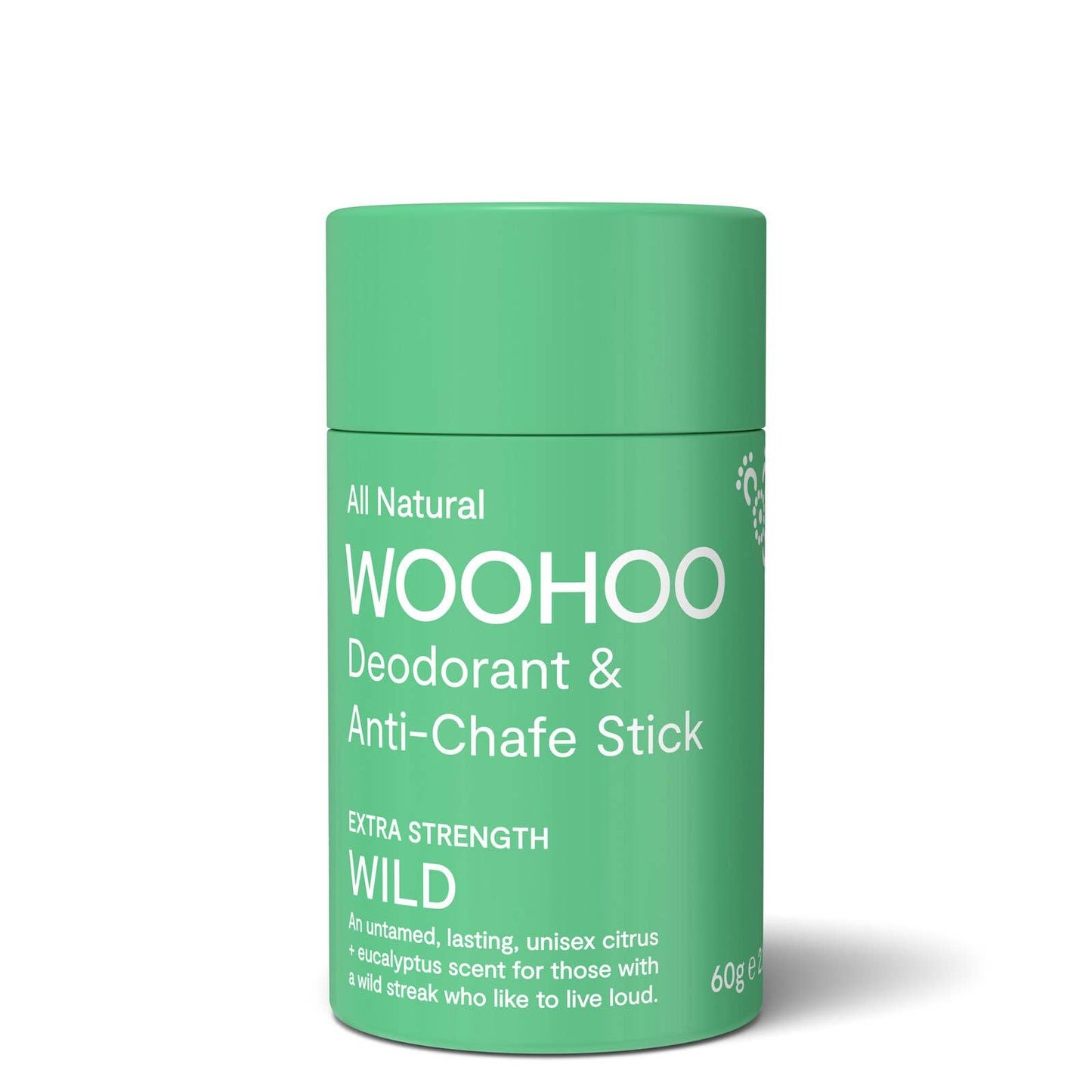Woohoo Deodorant & Anti-Chafe Stick (Wild) 60g