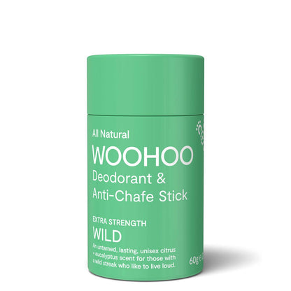 Woohoo Deodorant & Anti-Chafe Stick (Wild) 60g