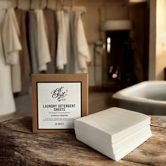 Natural Laundry Detergent Sheets - Fresh Linen (40)
