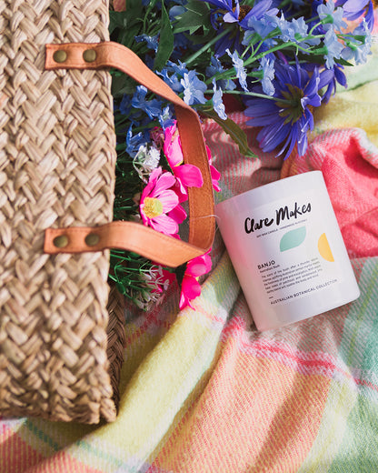 Banjo: Australian Bush - Large Candle Boxed