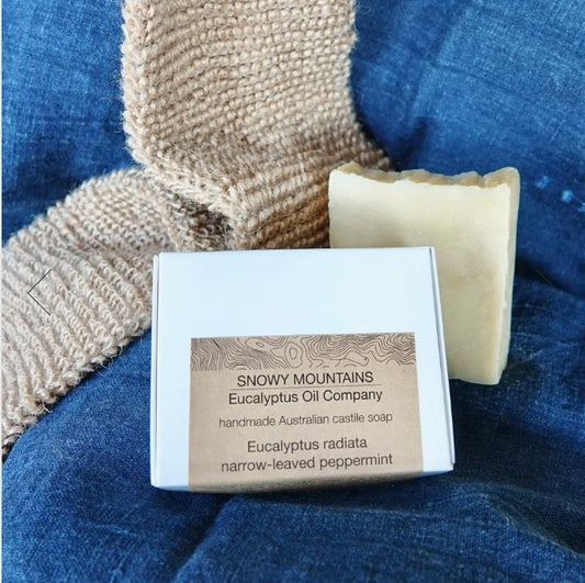 Castile Soap Bar – Eucalyptus | Handmade Natural Soap from Snowy Mountains