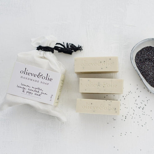 Lemon Myrtle & Poppy Seed - Soap Bar Loose 80g